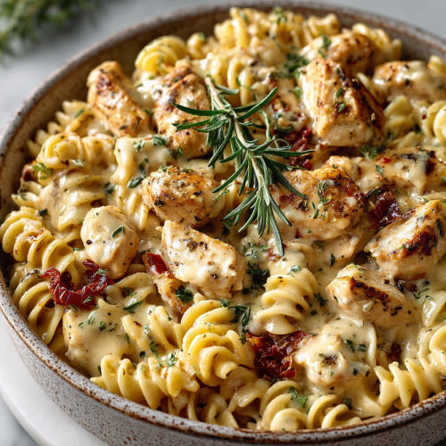 Creamy Cajun Chicken Dinner Bake
