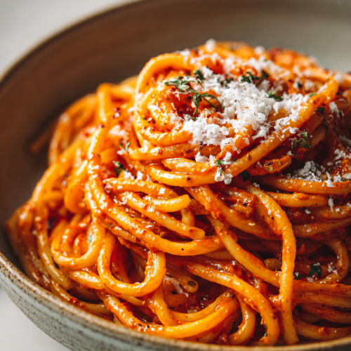 Creamy Roasted Red Pepper Pasta