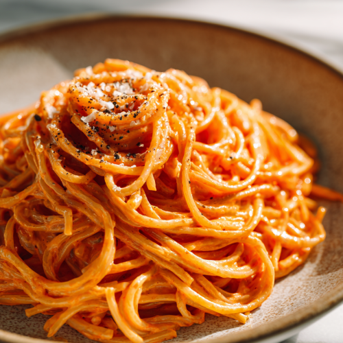 Creamy Tomato Garlic Pasta
