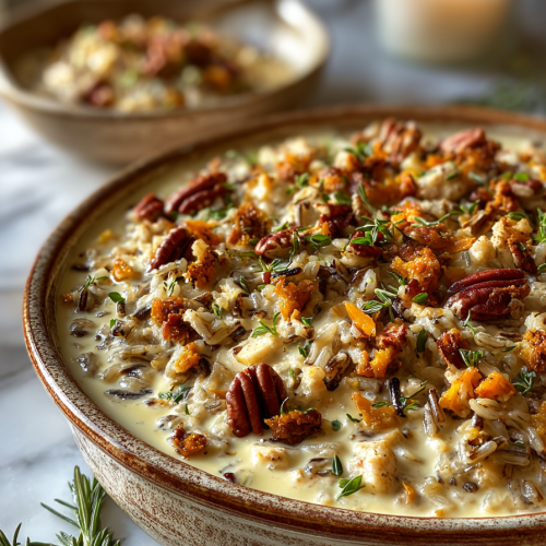 Creamy Turkey Wild Rice Dinner Recipe