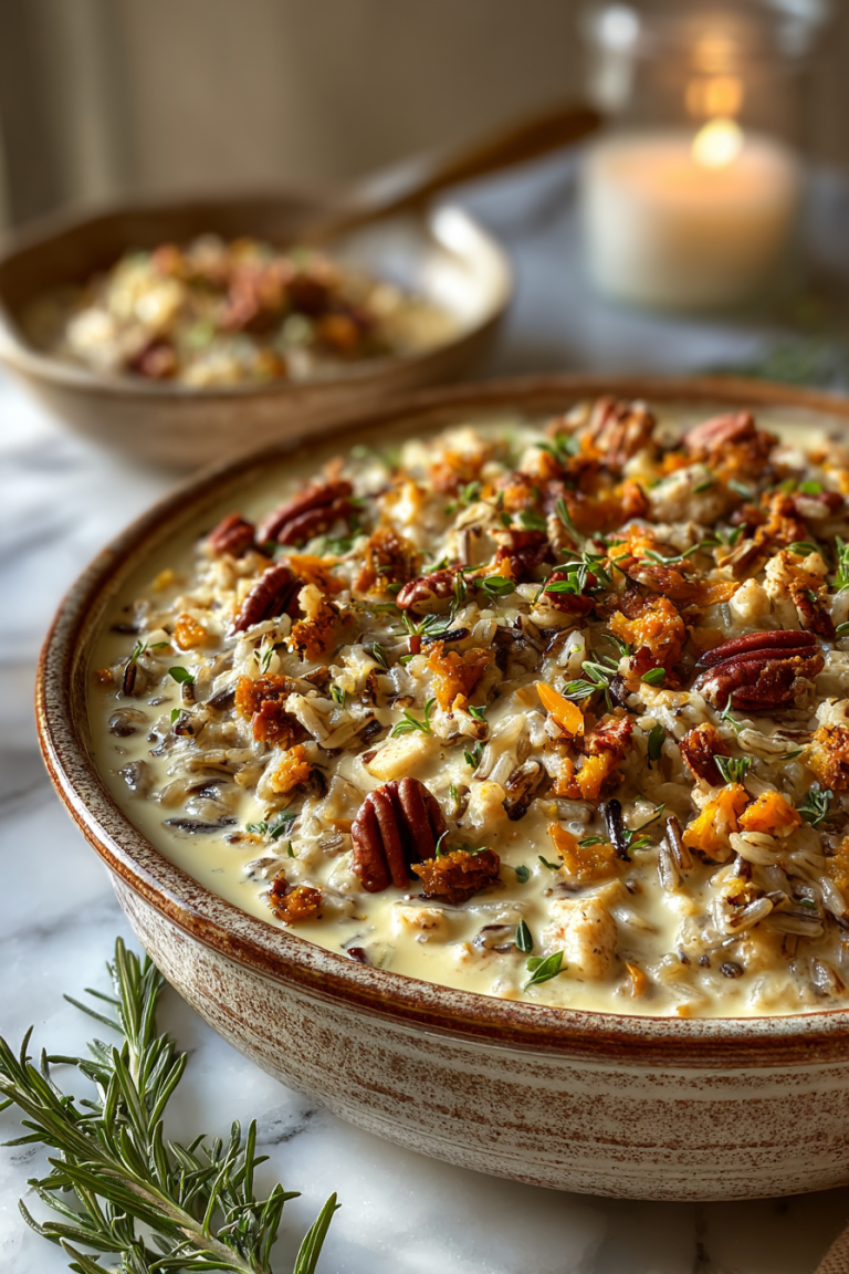 Creamy Turkey Wild Rice Dinner Recipe