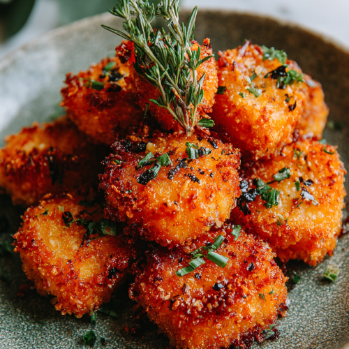 Crispy Bang Bang Salmon Bites