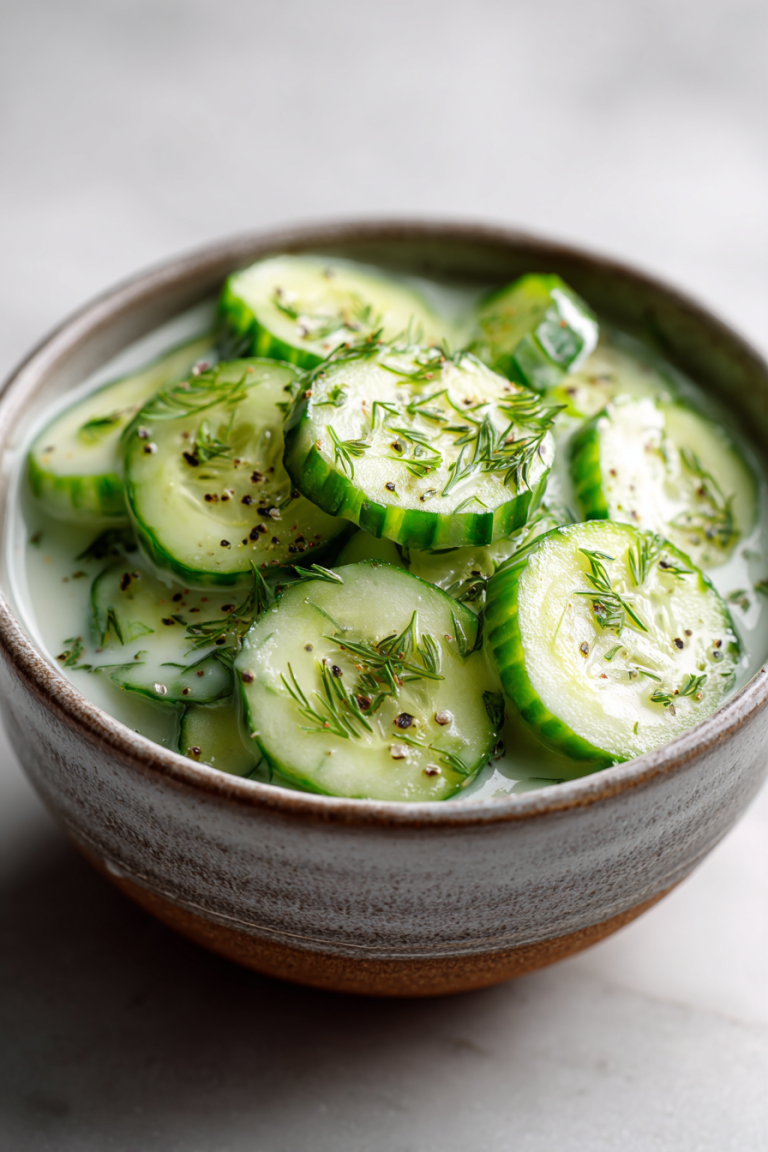 Cucumber Snack Bowl Delight