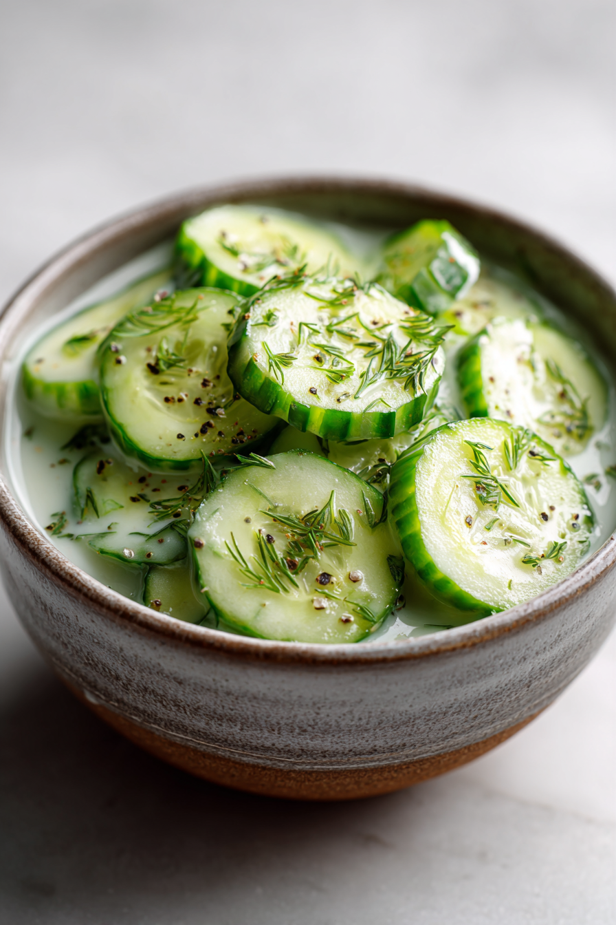 Cucumber Snack Bowl Delight
