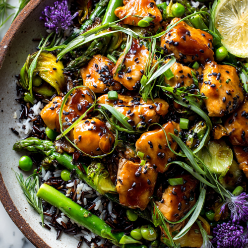 Delish Teriyaki Chicken Stir Fry