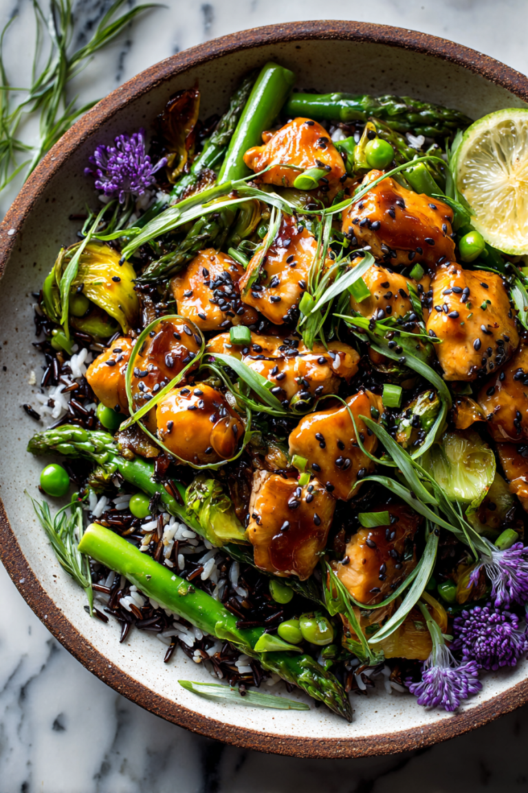 Delish Teriyaki Chicken Stir Fry