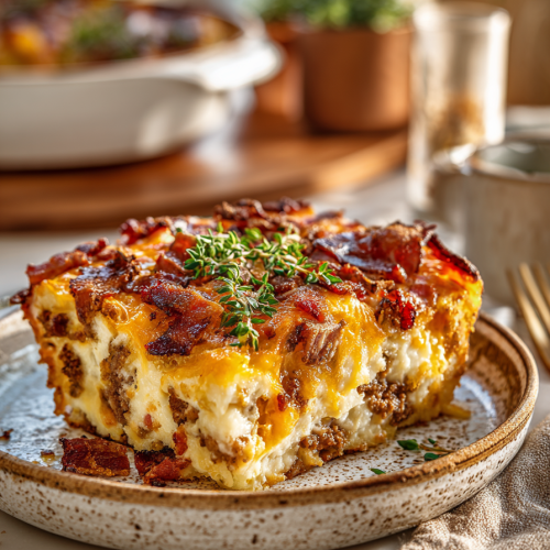 Denner Bacon Cheeseburger Casserole