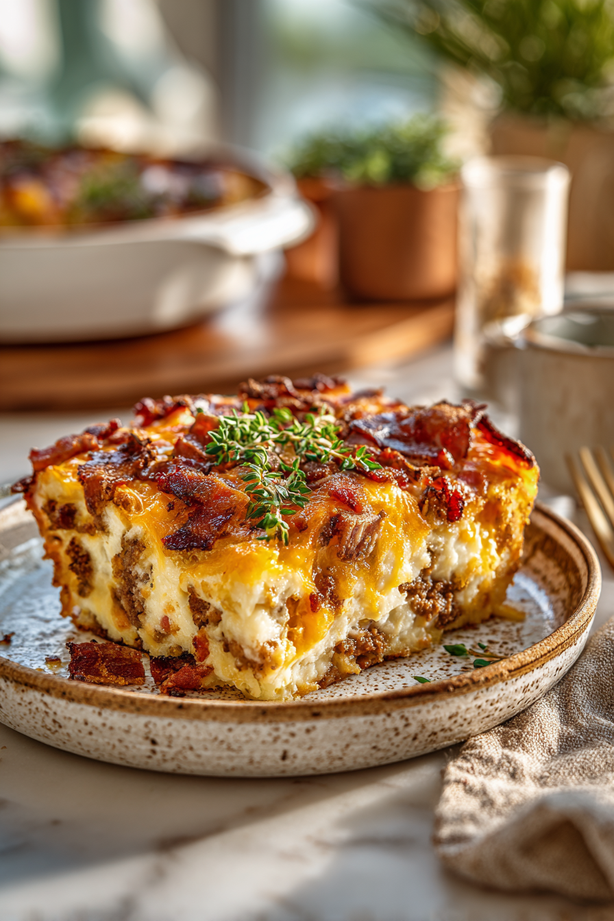 Denner Bacon Cheeseburger Casserole