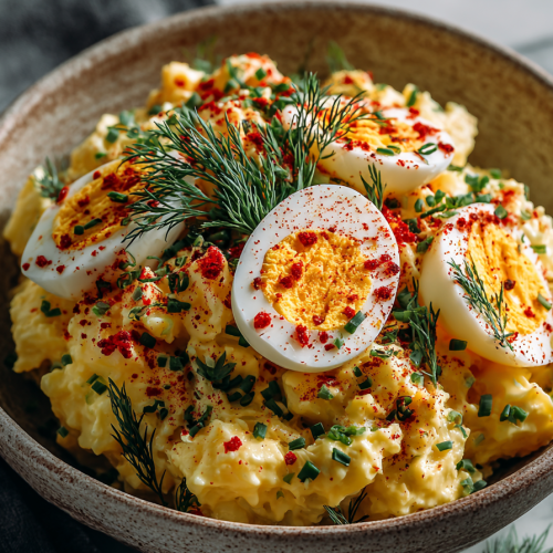 Deviled Egg Potato Salad