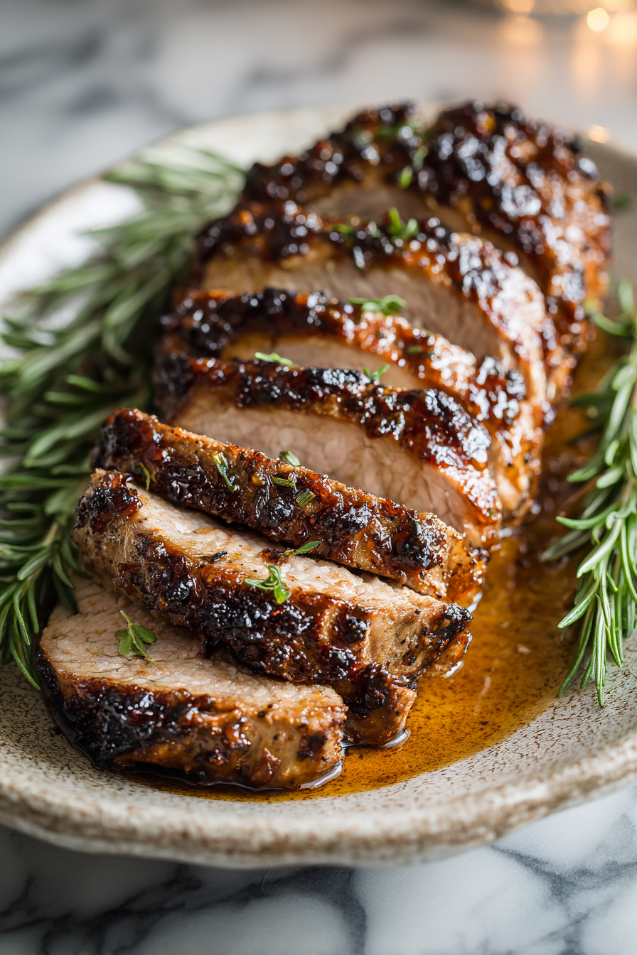Easy Balsamic Pork Loin Recipe