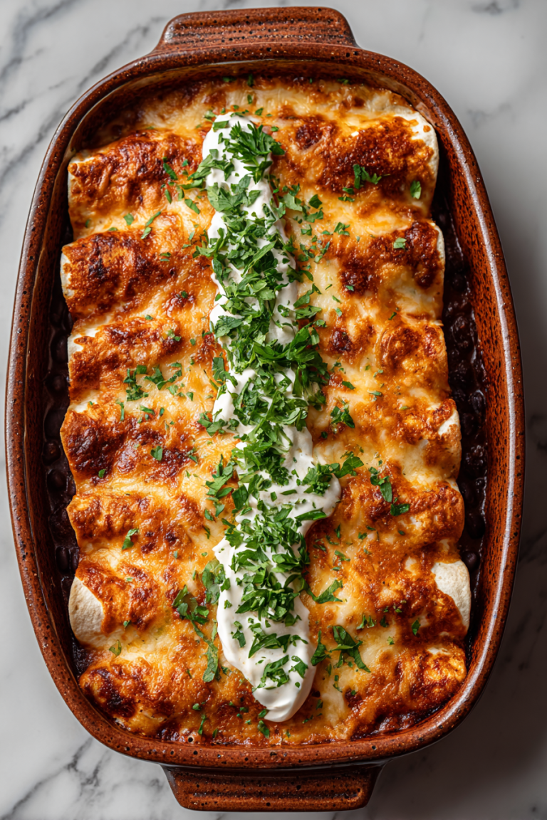 Easy Black Bean Enchiladas