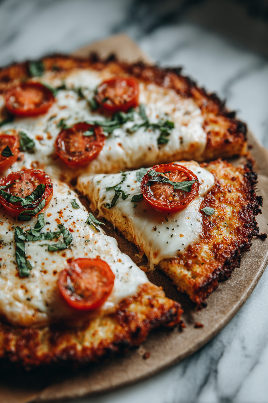 Easy Cauliflower Pizza Crust Recipe