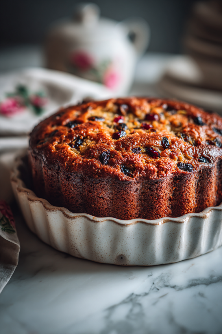 Easy Christmas Fruit Cake Recipe