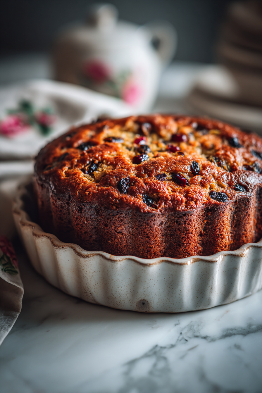 Easy Christmas Fruit Cake Recipe