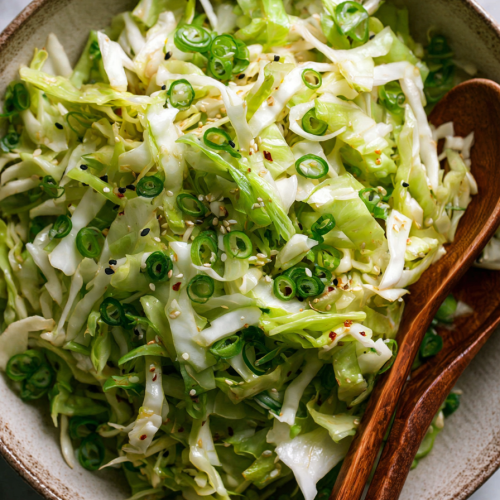 Easy Crunchy Asian Cabbage Salad