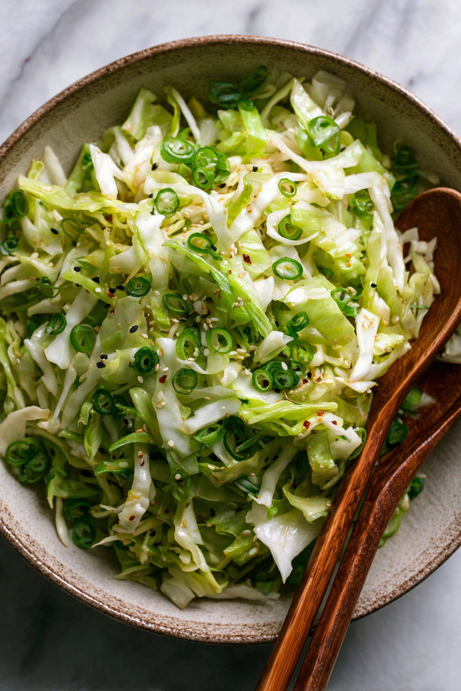 Easy Crunchy Asian Cabbage Salad