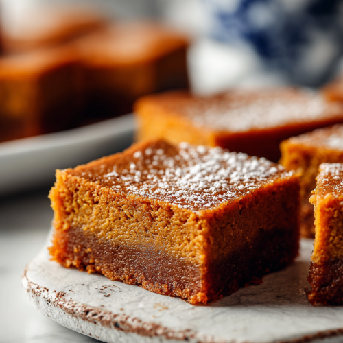Easy Flourless Pumpkin Bars