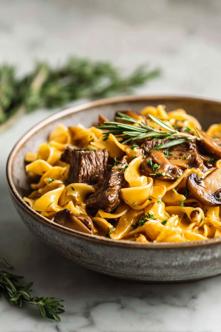 Easy German Beef Noodle Dinner