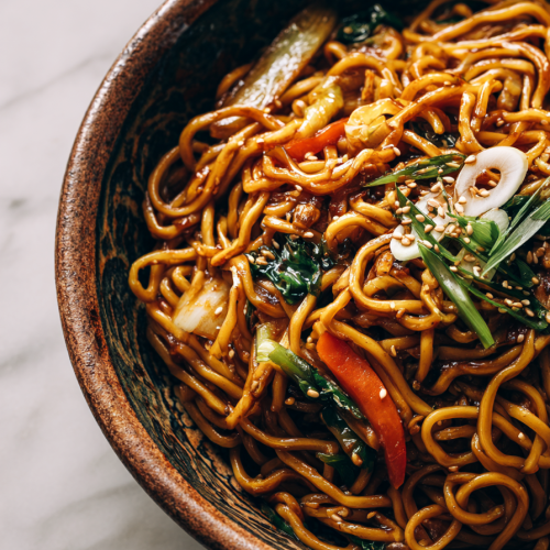 Easy Hibachi Noodles Recipe