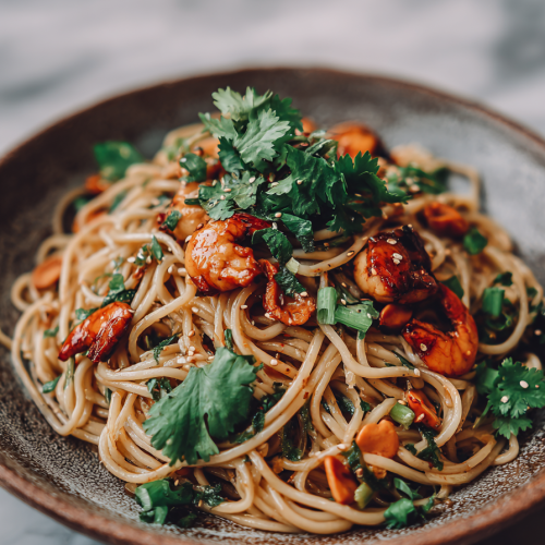 Easy Kung Pao Noodles