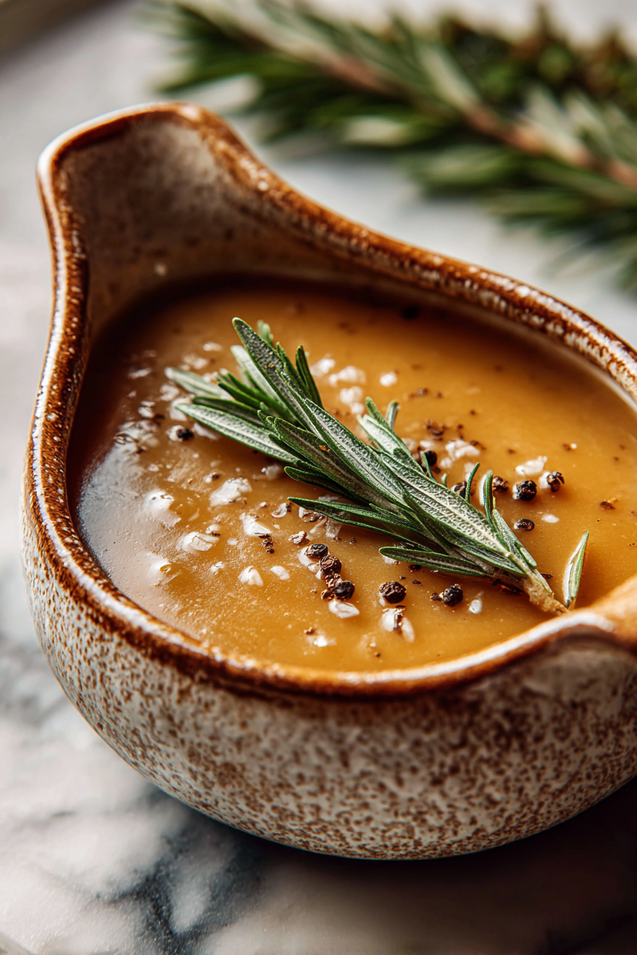 Easy Make-Ahead Turkey Gravy