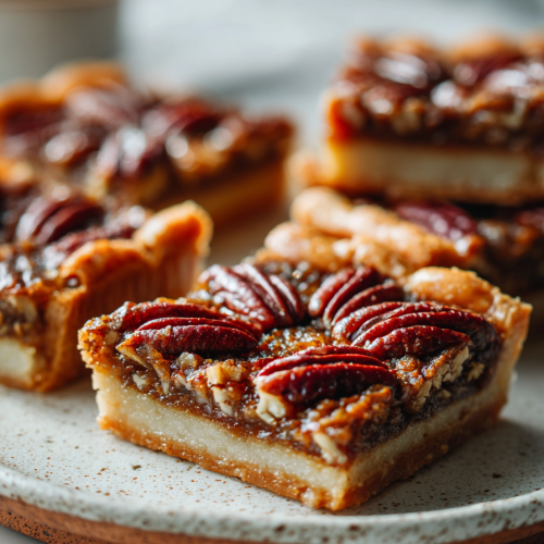 Easy Pecan Pie Bars