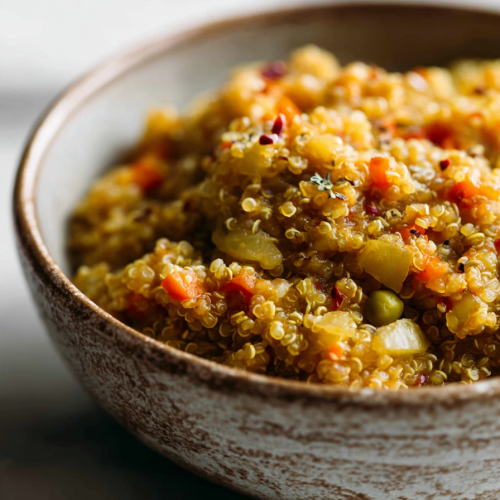 Easy Split Pea and Quinoa Dinner