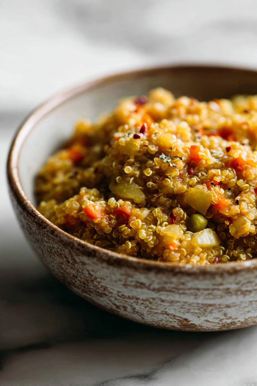 Easy Split Pea and Quinoa Dinner