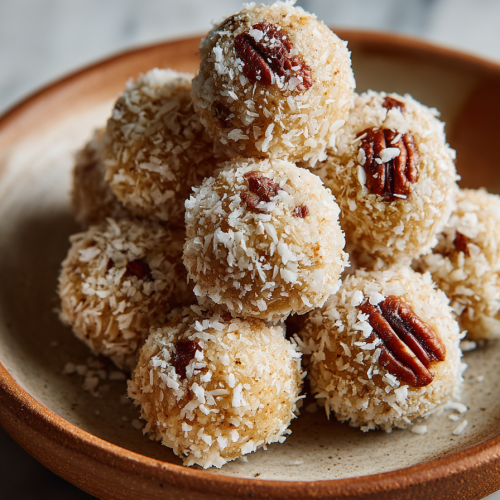 Georgia O'Keeffe's Pecan Butterballs