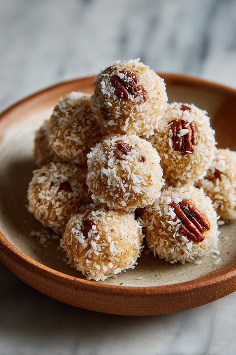 Georgia O'Keeffe's Pecan Butterballs