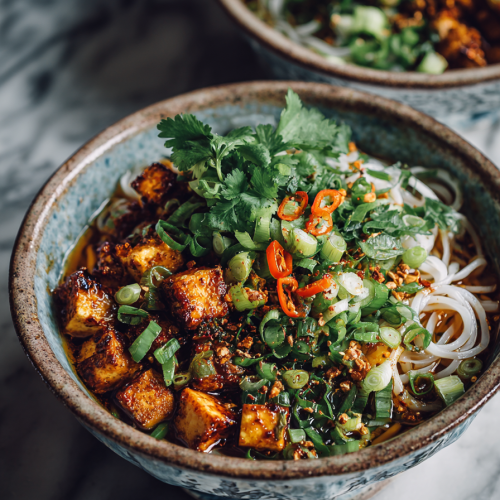 Gochujang Lime Tofu Noodle Jars