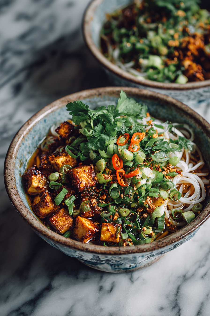 Gochujang Lime Tofu Noodle Jars