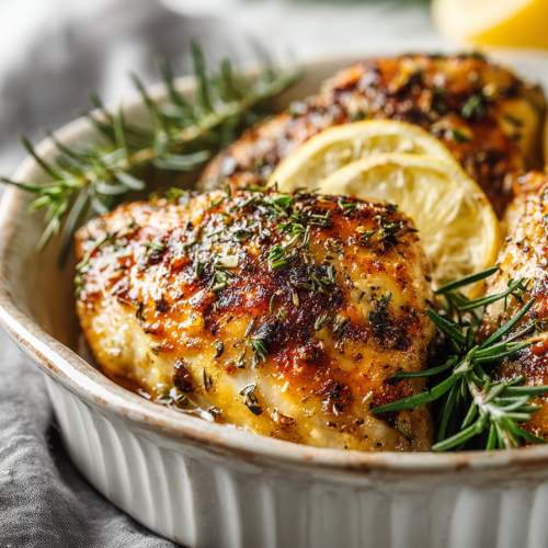 Greek Lemon Chicken Baked