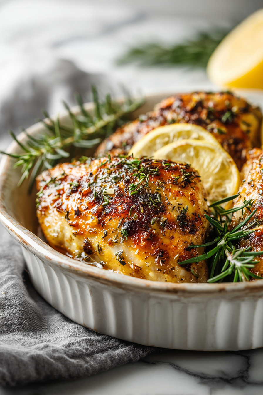 Greek Lemon Chicken Baked
