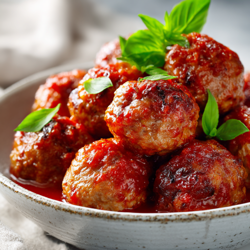 Homemade Italian Style Meatballs Recipe