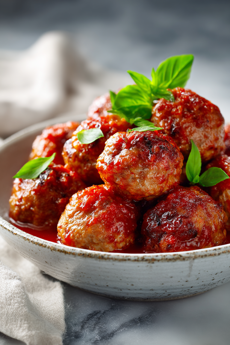 Homemade Italian Style Meatballs Recipe