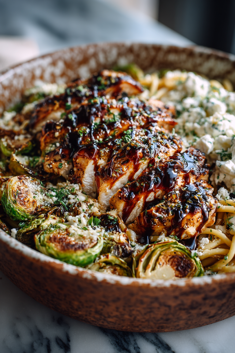 Hot Honey Balsamic Chicken Dinner