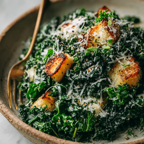 Italian Wedding Dinner with Kale and Parmesan