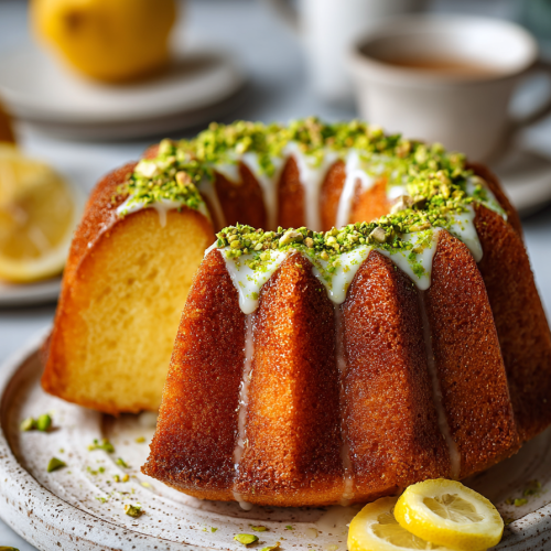 Lemon Pistachio Cake