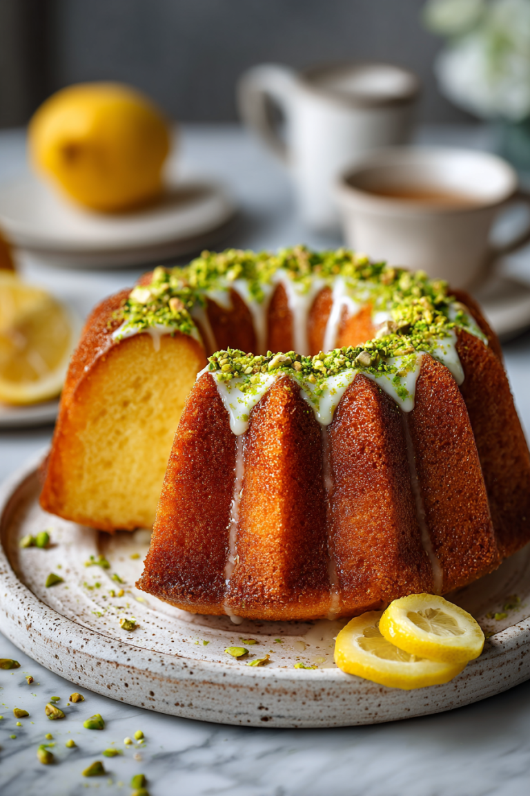 Lemon Pistachio Cake