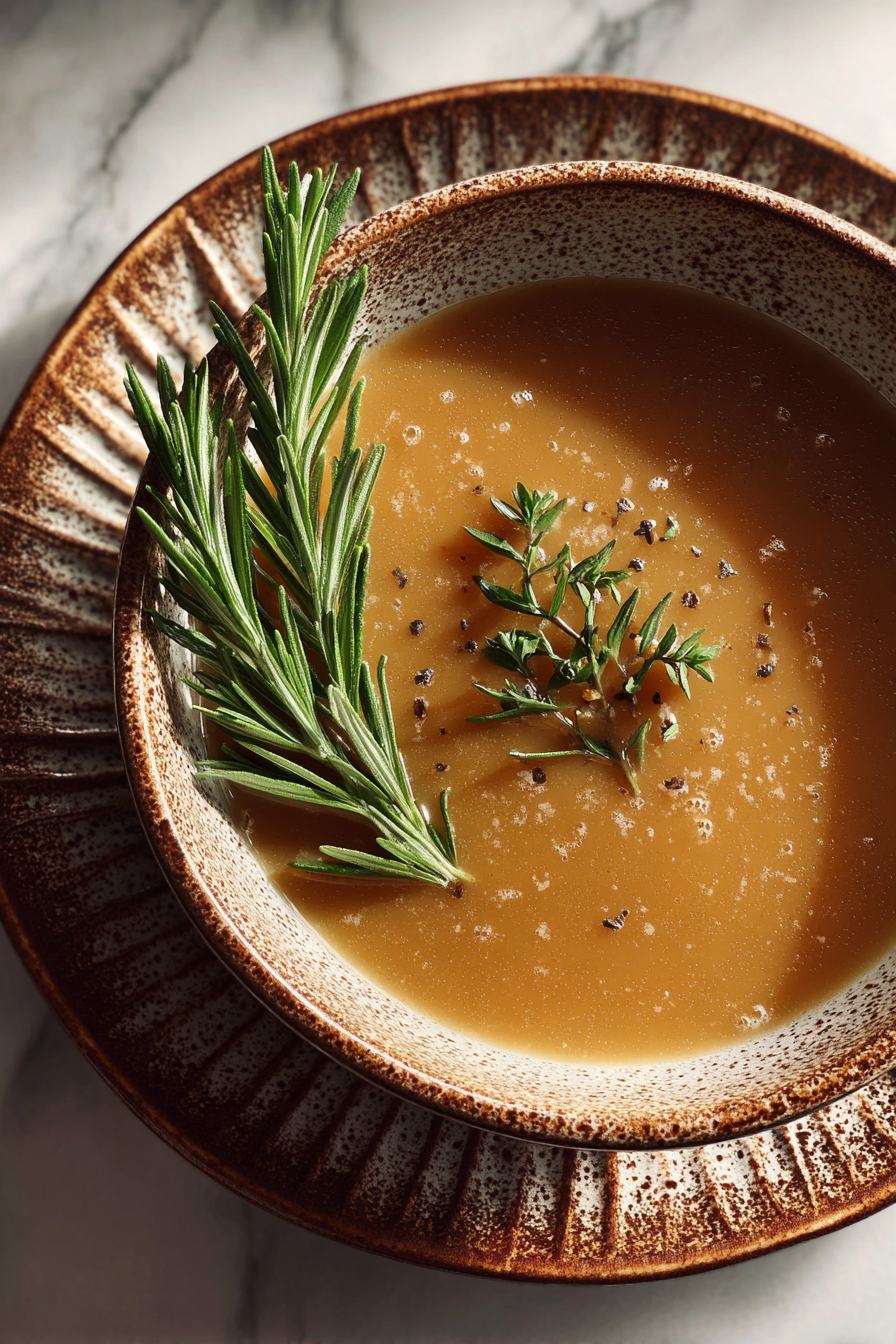 Make-Ahead Turkey Gravy with Calvados