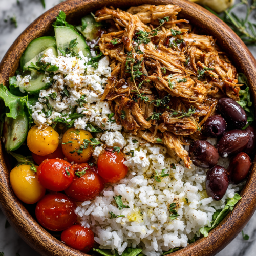 Mediterranean Chicken Bowl Recipe