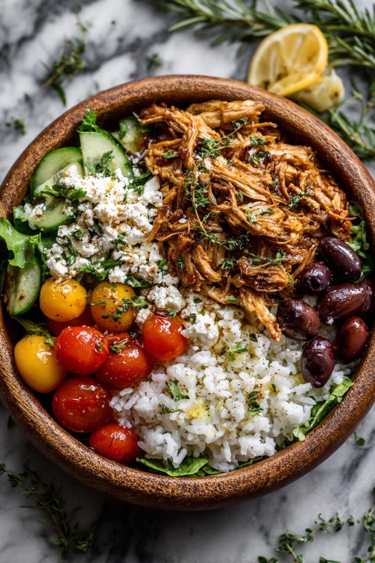 Mediterranean Chicken Bowl Recipe