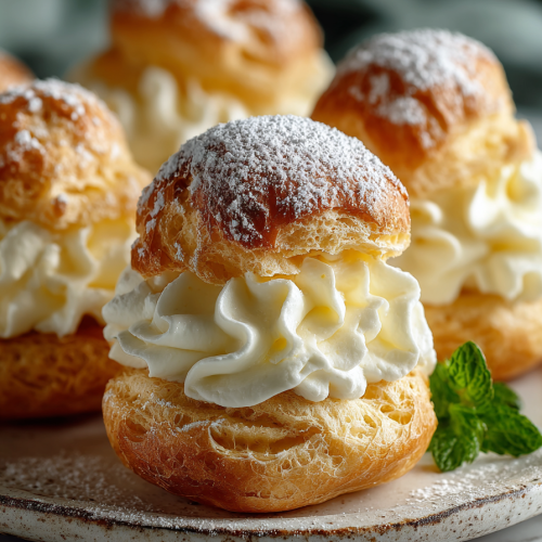 Mom's Famous Cream Puffs Recipe