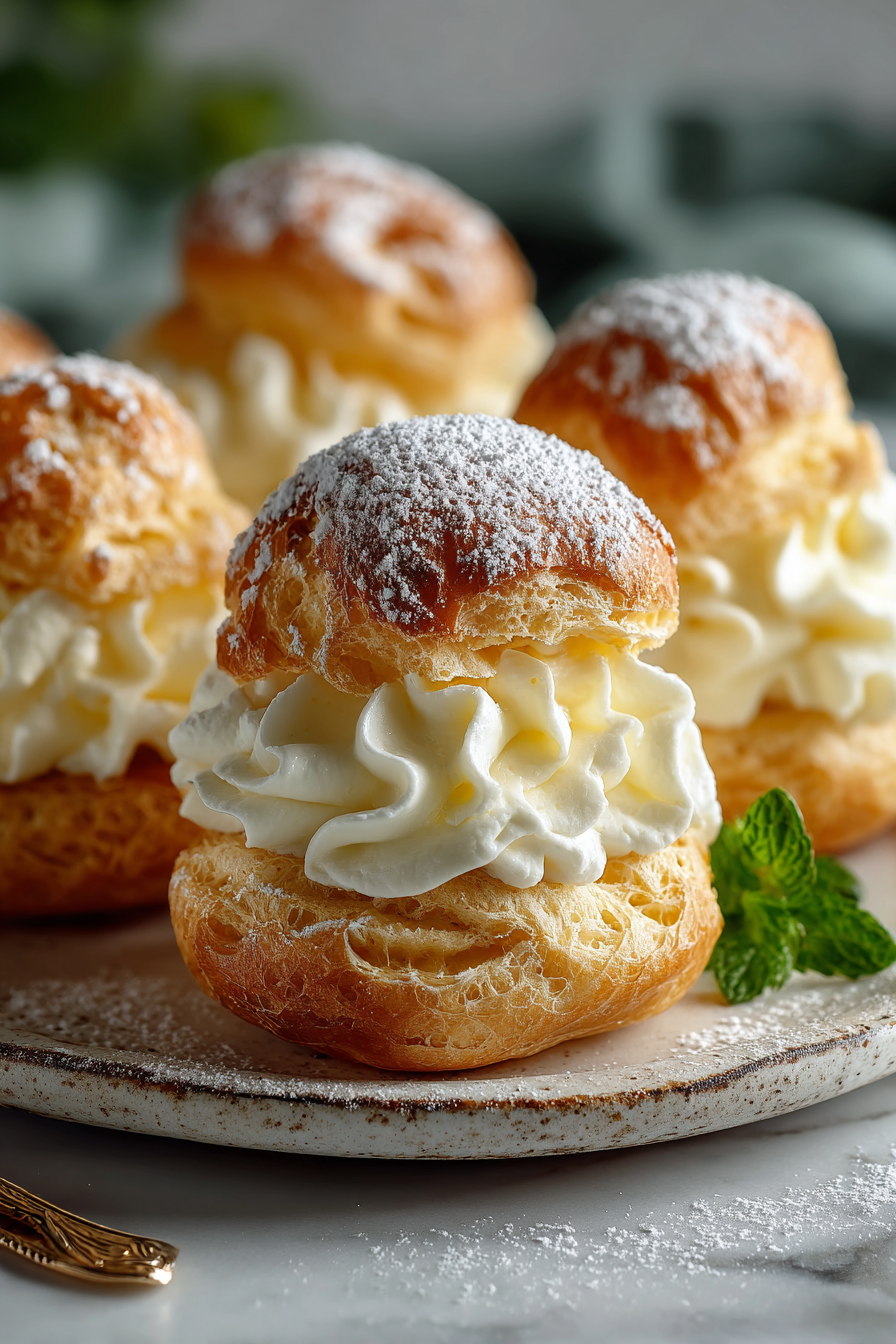 Mom's Famous Cream Puffs Recipe