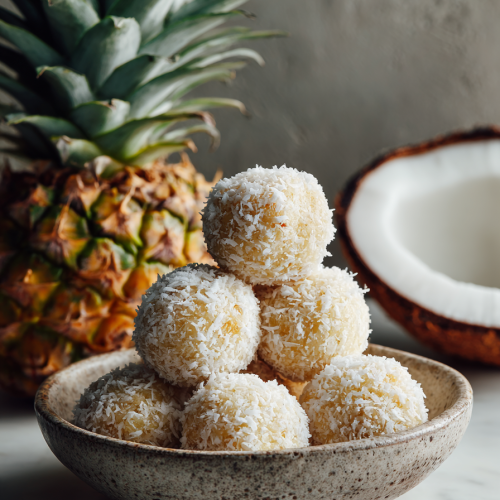 Pineapple Christmas Delight Balls