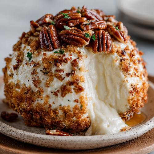 Pineapple Pecan Cheese Ball Delight