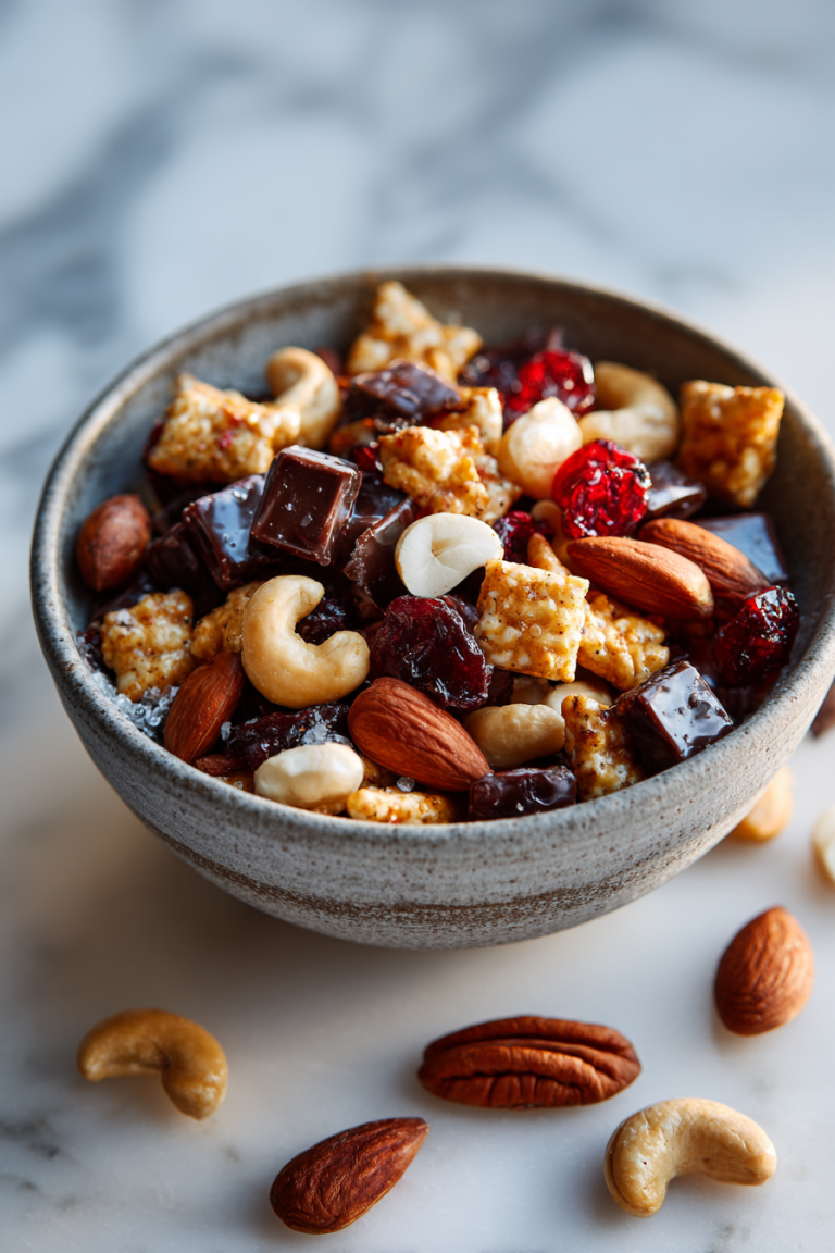 Praline Crunch Oat Snack Mix