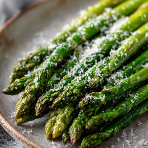 Roasted Asparagus with Parmesan Cheese