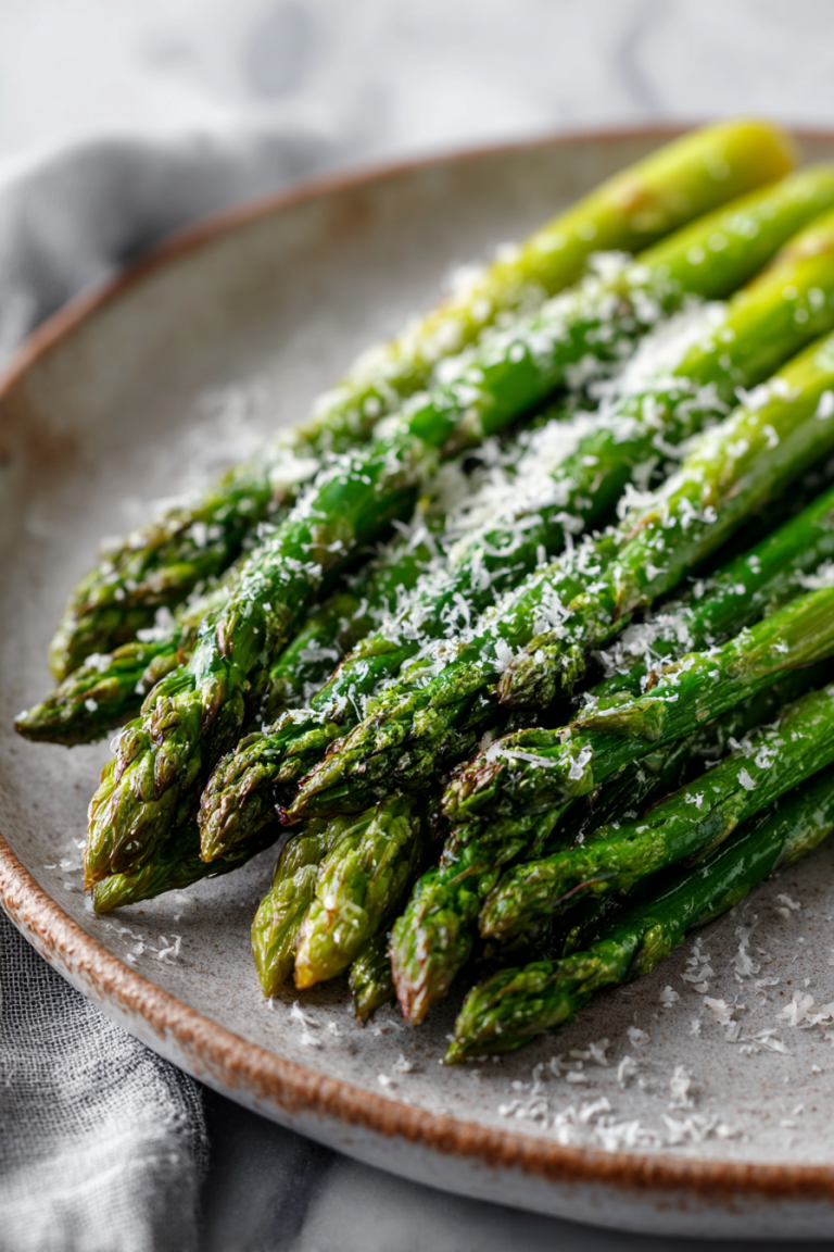 Roasted Asparagus with Parmesan Cheese